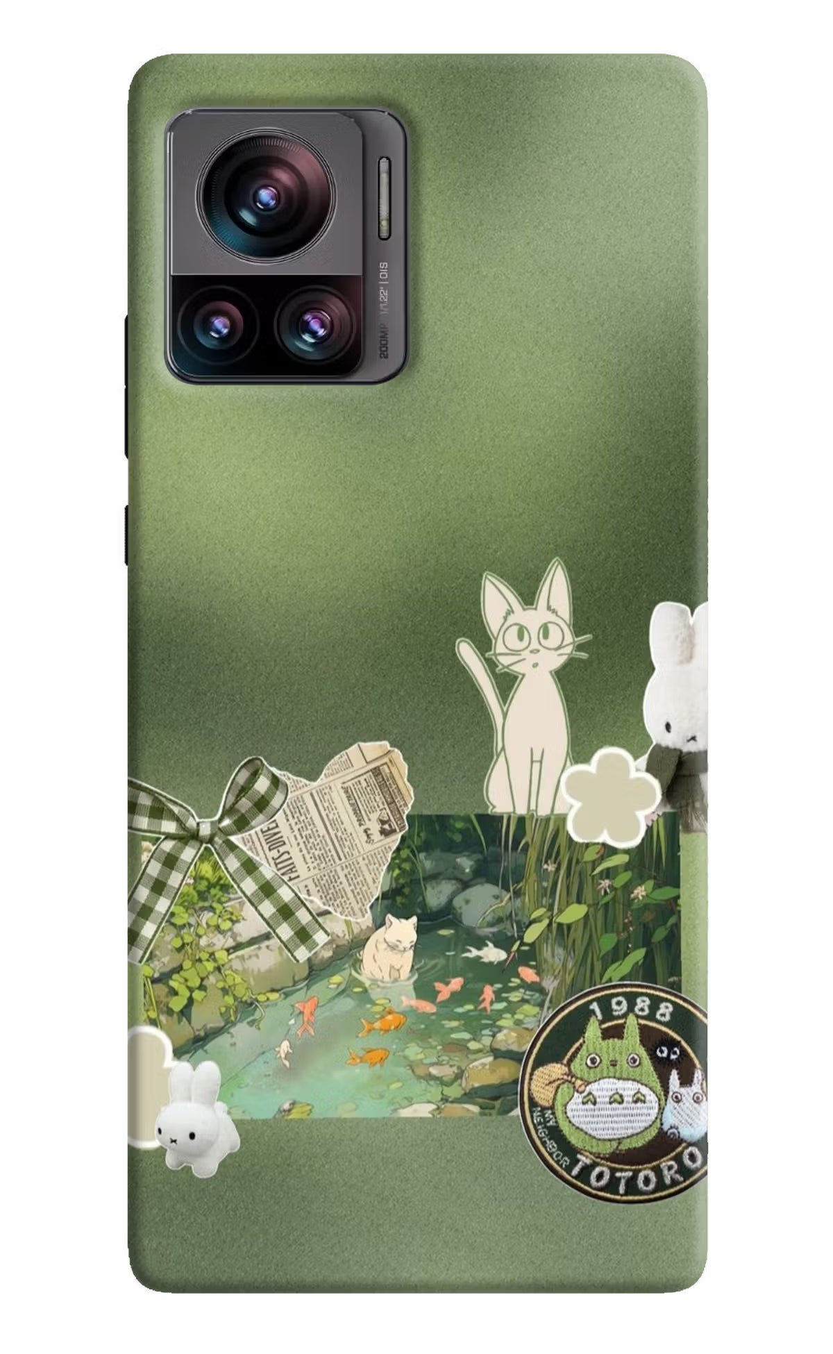 Aesthetic anime Moto Edge 30 Ultra Back Cover