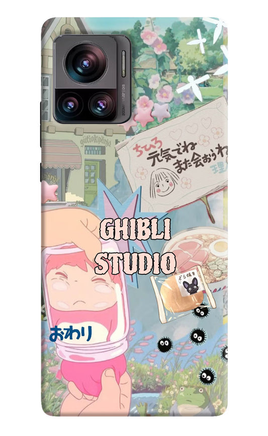 Studio Ghibli Moto Edge 30 Ultra Hard Case Back Cover by Casekaro