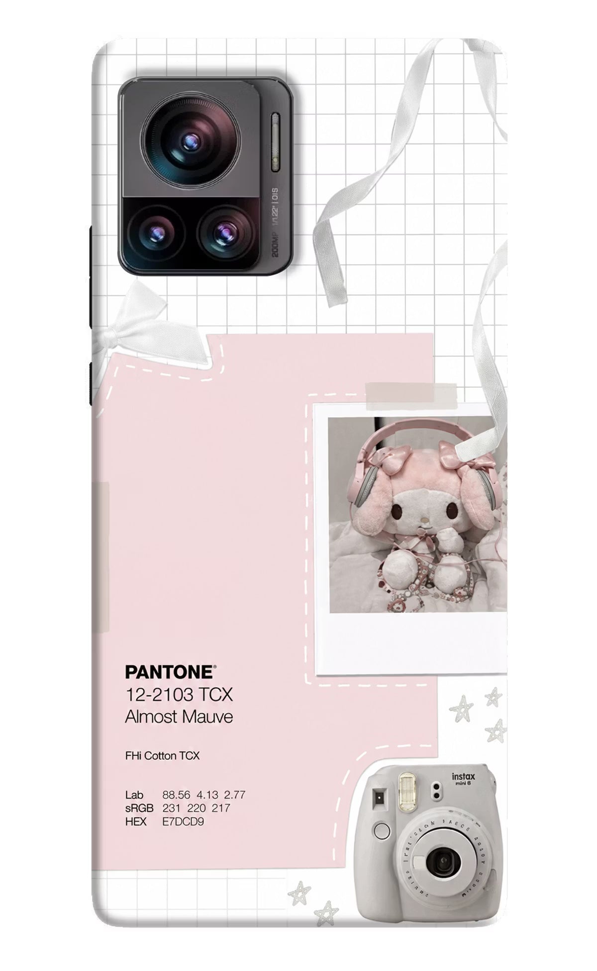 Pantone Asthetic Moto Edge 30 Ultra Back Cover