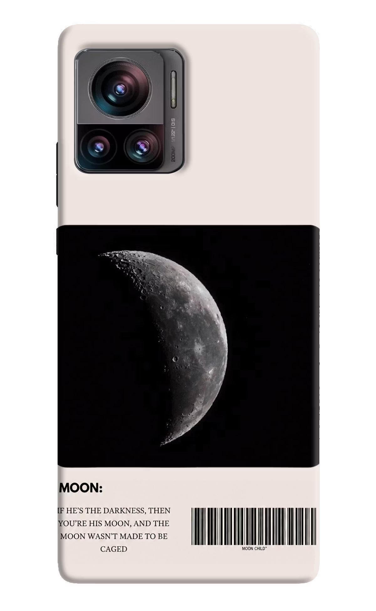 Moon Phase Moto Edge 30 Ultra Back Cover