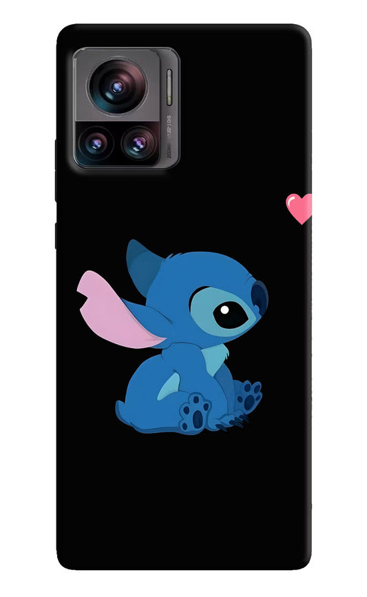 Stitch Crush Moto Edge 30 Ultra Hard Case Back Cover by Casekaro