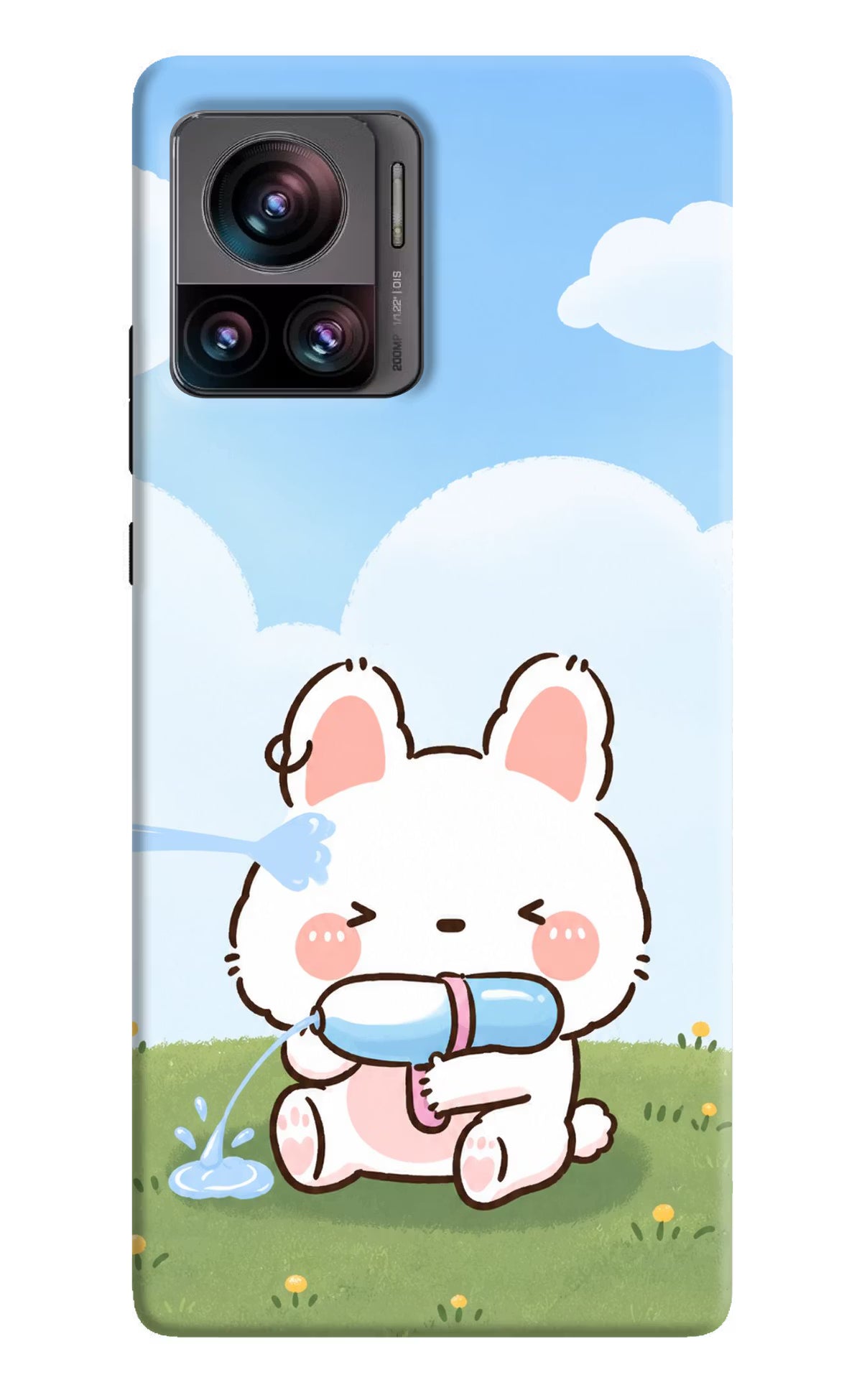 Bunny Treat Moto Edge 30 Ultra Back Cover