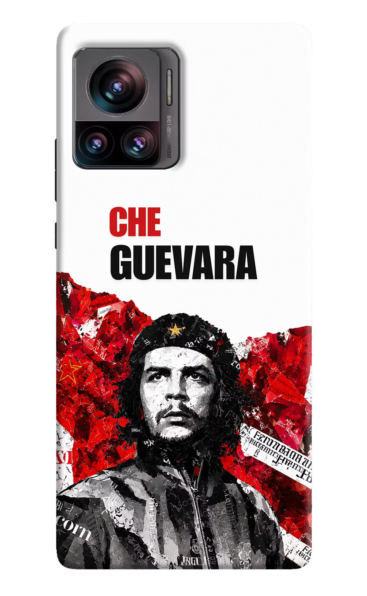 Che Guevara Revolution Moto Edge 30 Ultra Back Cover
