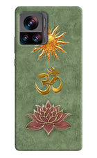 Om & Lotus Moto Edge 30 Ultra Back Cover