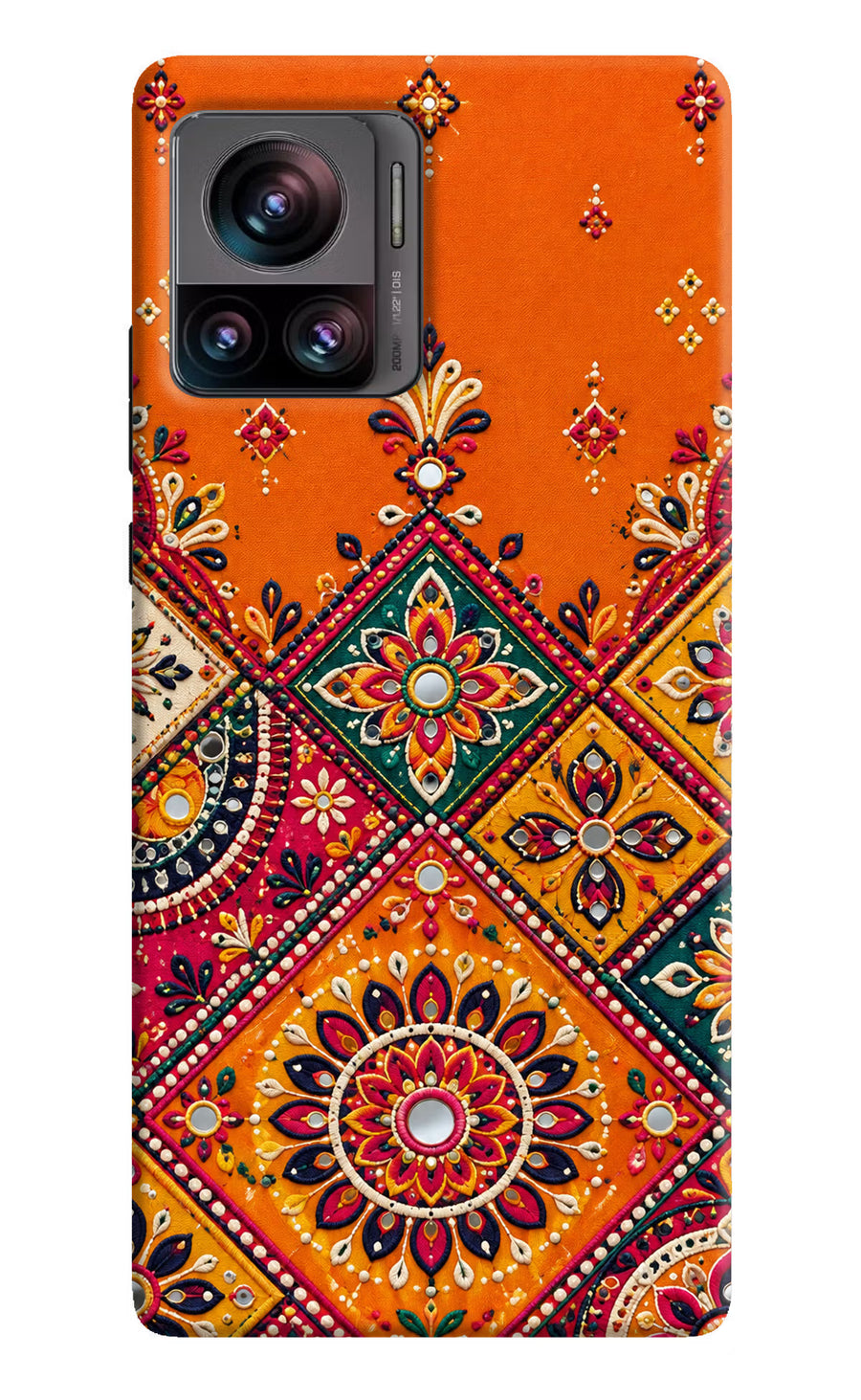 Kutch Glow Moto Edge 30 Ultra Back Cover, Hard case