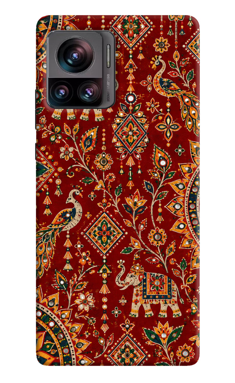 Laal Riwaaz Moto Edge 30 Ultra Back Cover, Hard case