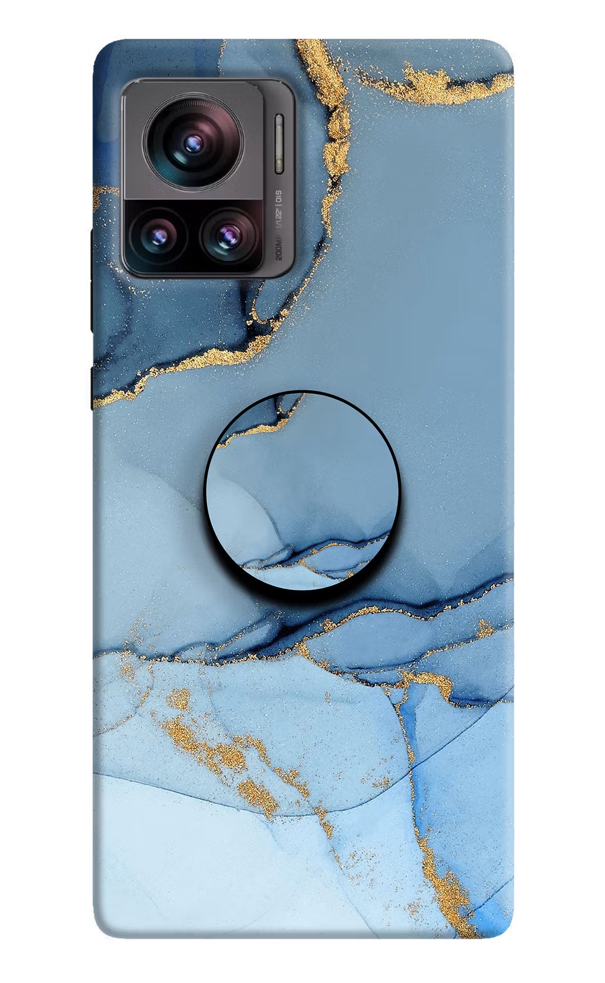 Blue Marble Moto Edge 30 Ultra Pop Case by Casekaro