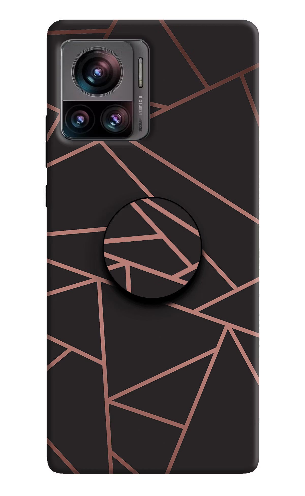 Geometric Pattern Moto Edge 30 Ultra Pop Case by Casekaro
