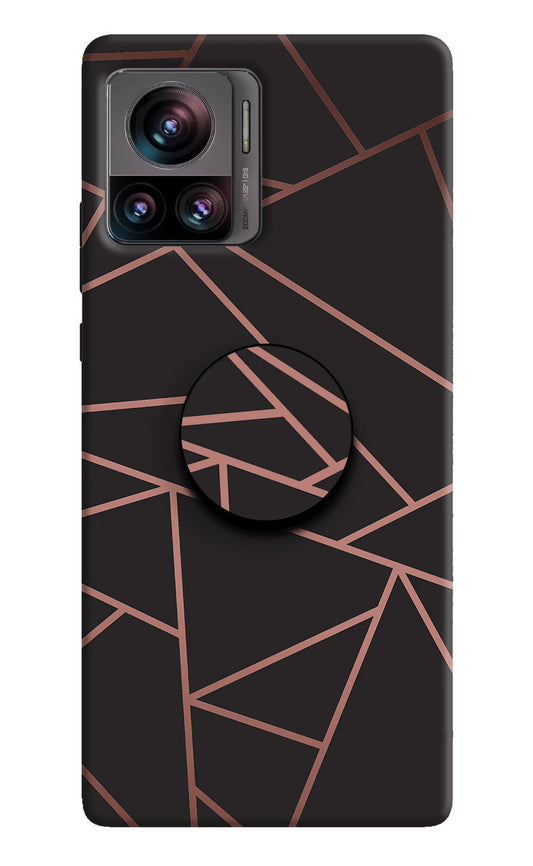 Geometric Pattern Moto Edge 30 Ultra Pop Case by Casekaro