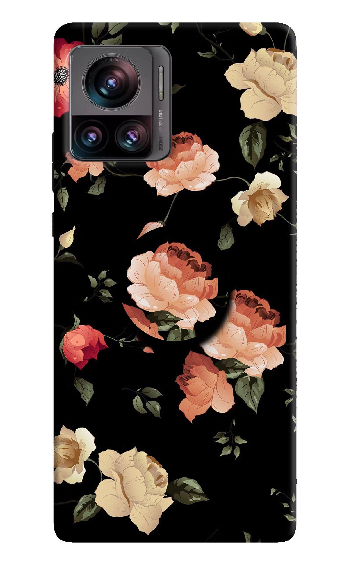 Flowers Moto Edge 30 Ultra Pop Case by Casekaro