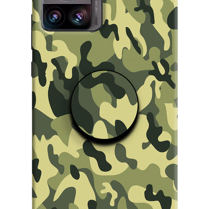 Camouflage Moto Edge 30 Ultra Pop Case by Casekaro
