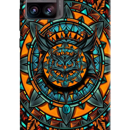 Angry Owl Moto Edge 30 Ultra Pop Case by Casekaro