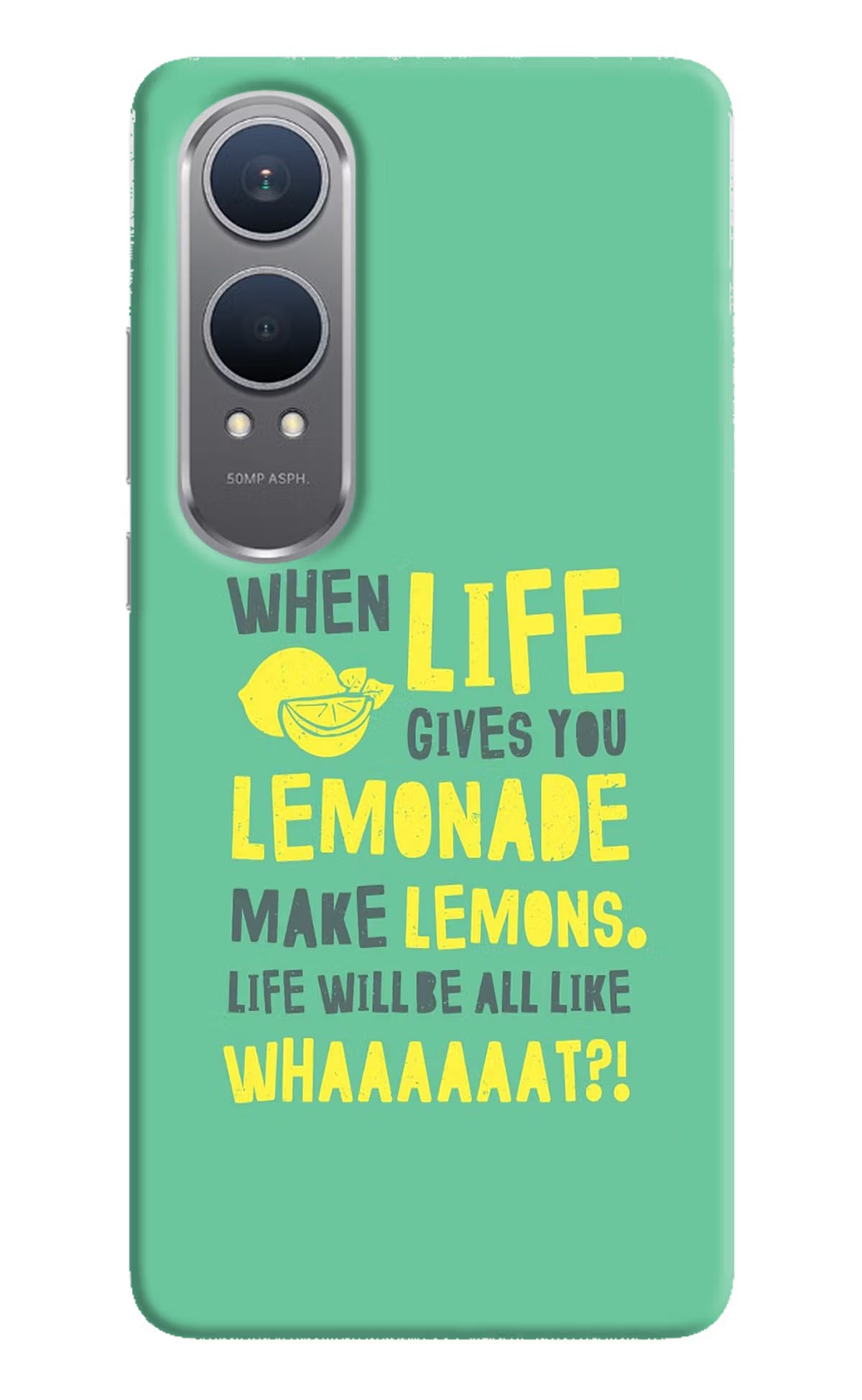 Quote OnePlus Nord CE4 Lite Hard Case Back Cover by Casekaro