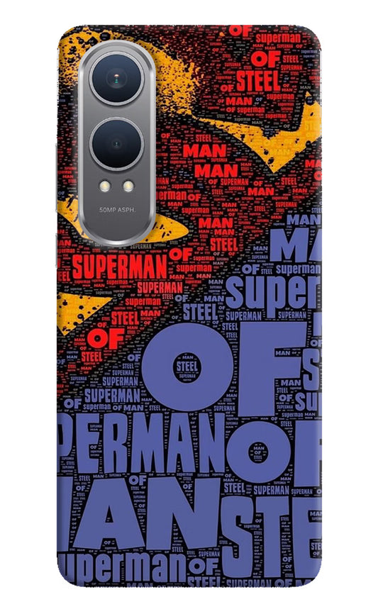 Superman OnePlus Nord CE4 Lite Hard Case Back Cover by Casekaro
