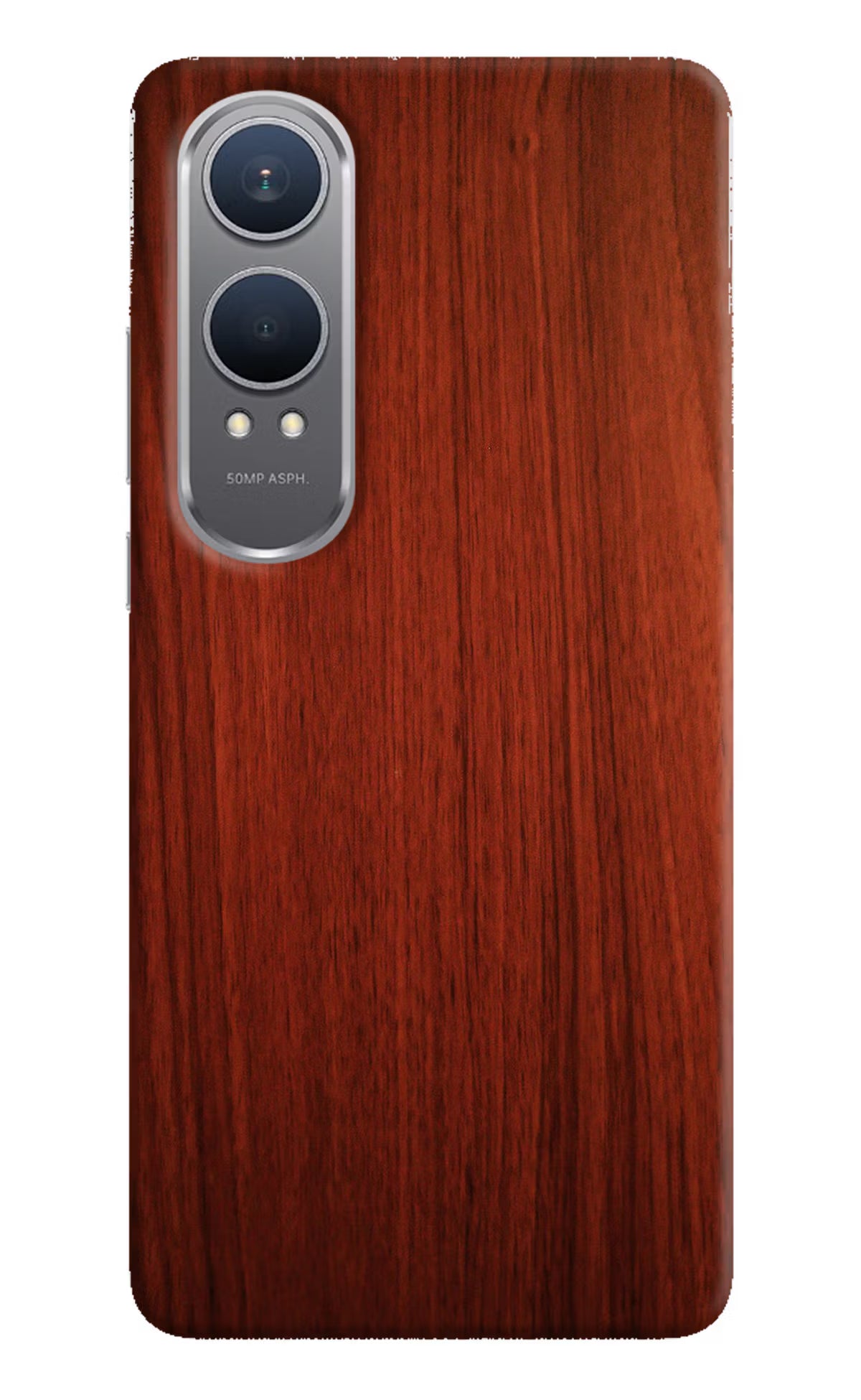 Wooden Plain Pattern OnePlus Nord CE4 Lite Hard Case Back Cover by Casekaro
