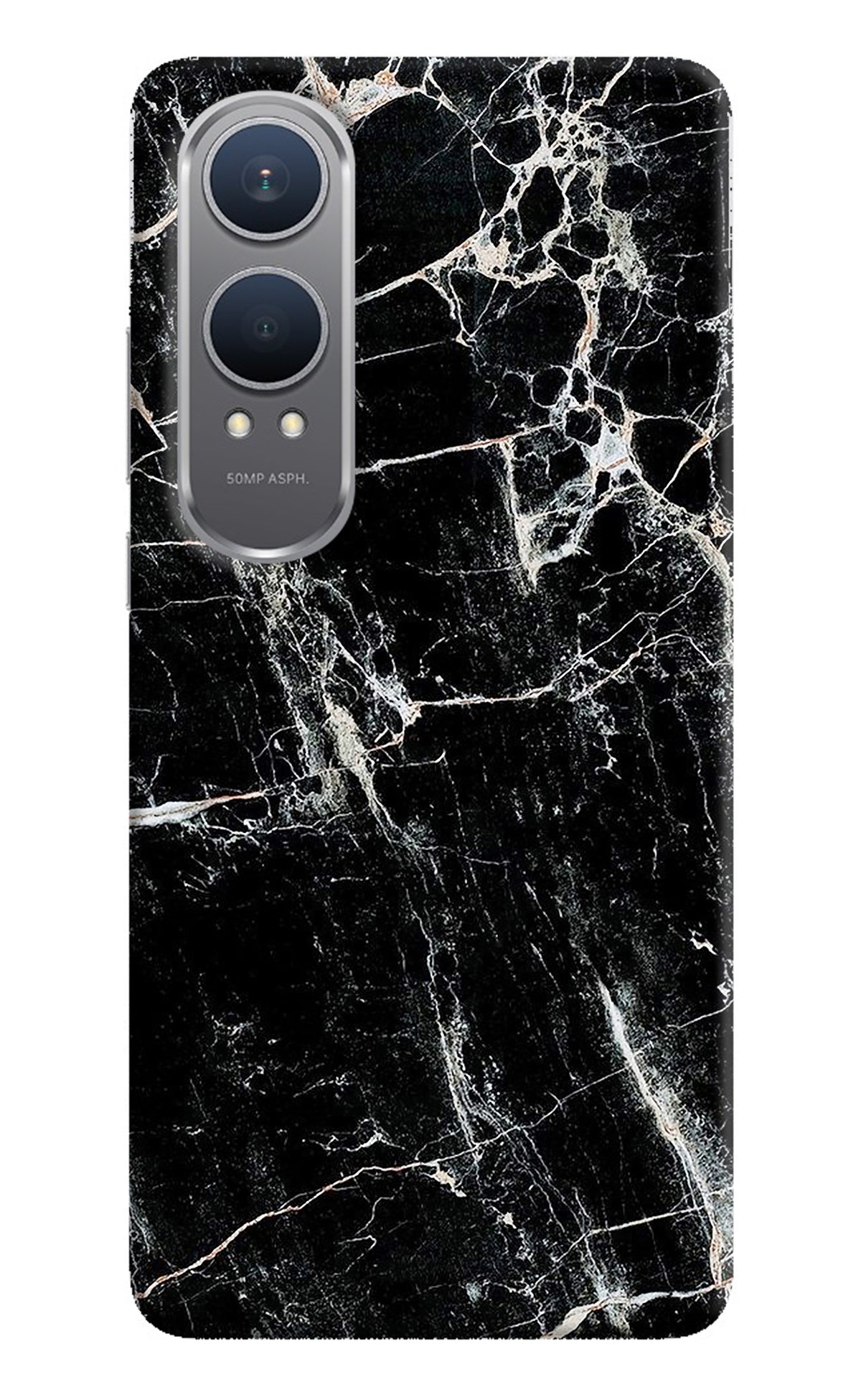 Black Marble Texture OnePlus Nord CE4 Lite Back Cover