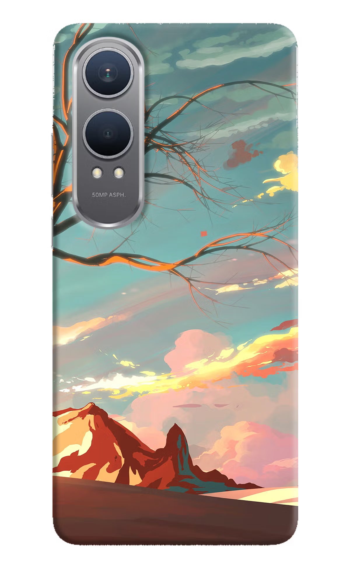 Scenery OnePlus Nord CE4 Lite Hard Case Back Cover by Casekaro
