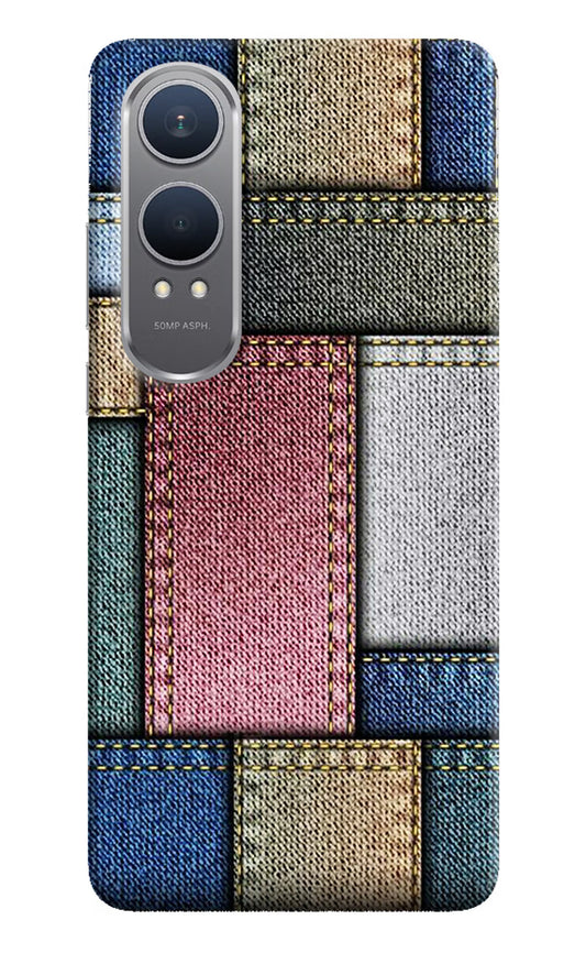 Multicolor Jeans OnePlus Nord CE4 Lite Hard Case Back Cover by Casekaro