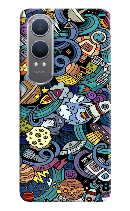 Space Abstract OnePlus Nord CE4 Lite Hard Case Back Cover by Casekaro