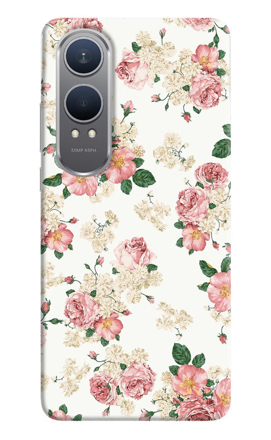 Flowers OnePlus Nord CE4 Lite Hard Case Back Cover by Casekaro