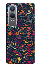 Geometric Abstract OnePlus Nord CE4 Lite Hard Case Back Cover by Casekaro