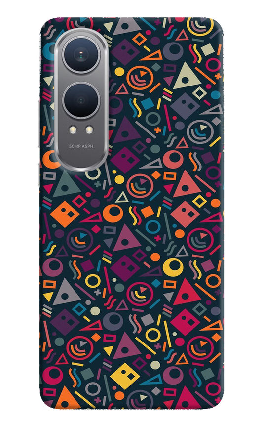 Geometric Abstract OnePlus Nord CE4 Lite Hard Case Back Cover by Casekaro