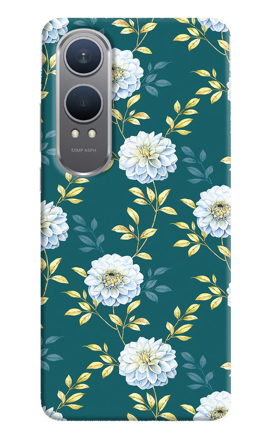 Flowers OnePlus Nord CE4 Lite Hard Case Back Cover by Casekaro