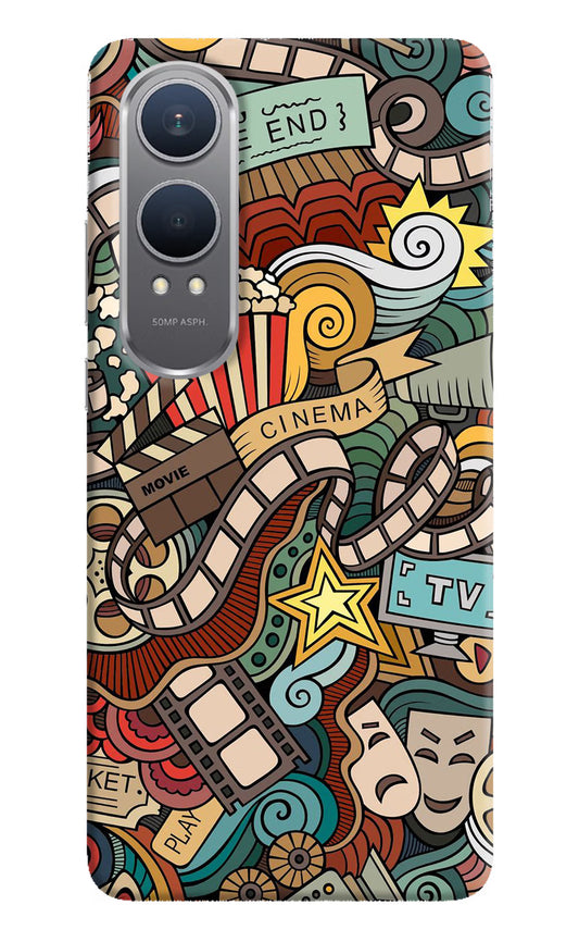 Cinema Abstract OnePlus Nord CE4 Lite Hard Case Back Cover by Casekaro