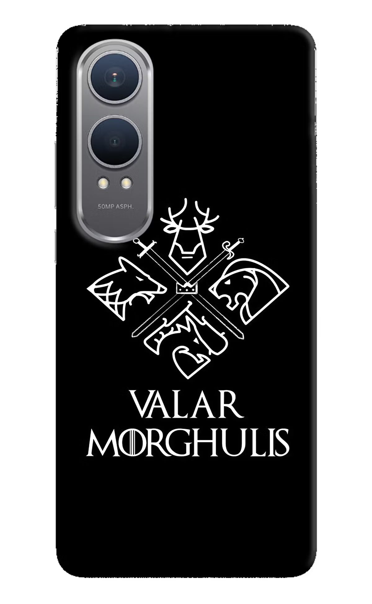 Valar Morghulis | Game Of Thrones OnePlus Nord CE4 Lite Hard Case Back Cover by Casekaro