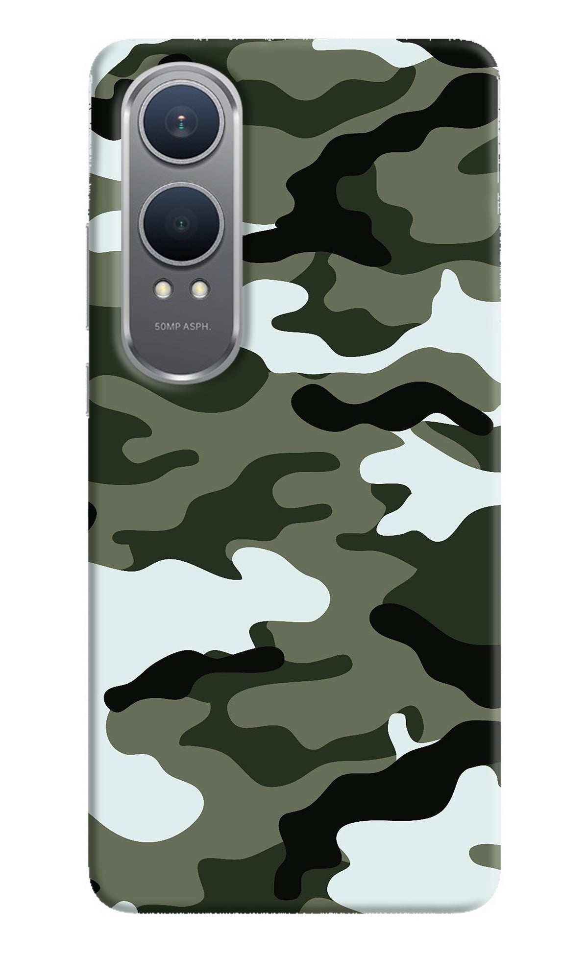 Camouflage OnePlus Nord CE4 Lite Back Cover