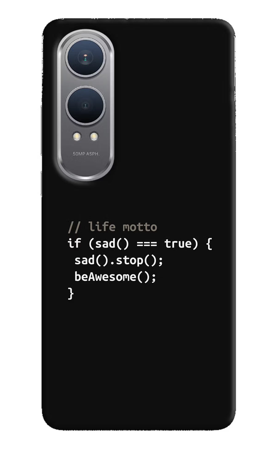 Life Motto Code OnePlus Nord CE4 Lite Back Cover, Hard case