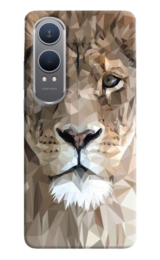 Lion Art OnePlus Nord CE4 Lite Hard Case Back Cover by Casekaro