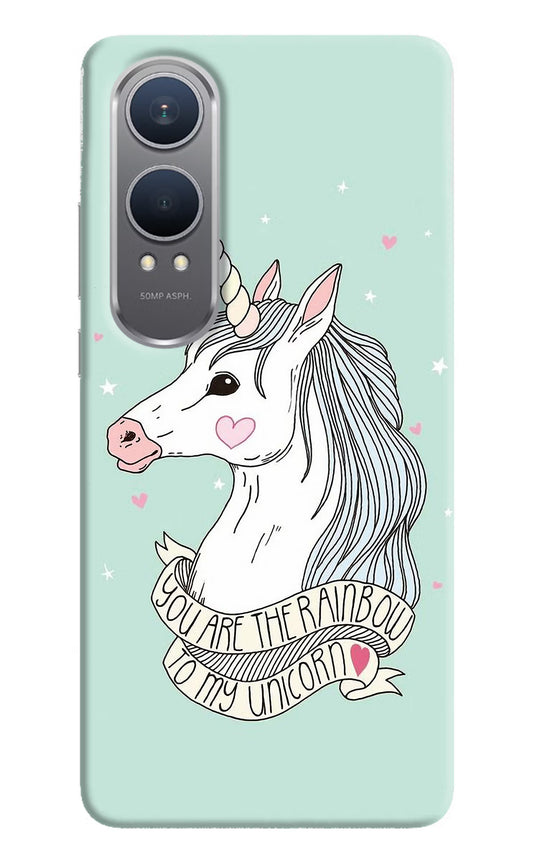 Unicorn Wallpaper OnePlus Nord CE4 Lite Hard Case Back Cover by Casekaro