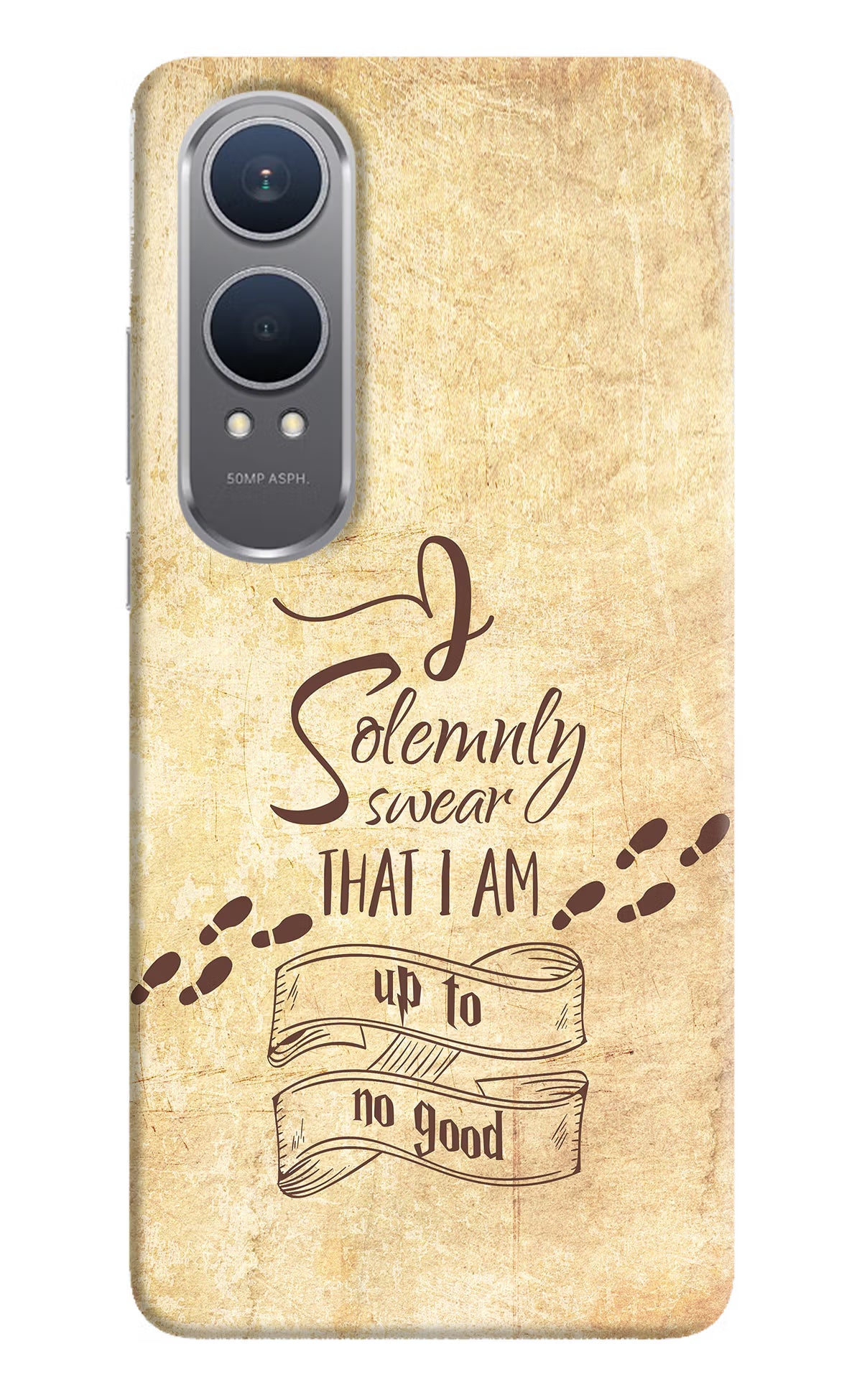 I Solemnly swear that i up to no good OnePlus Nord CE4 Lite Hard Case Back Cover by Casekaro