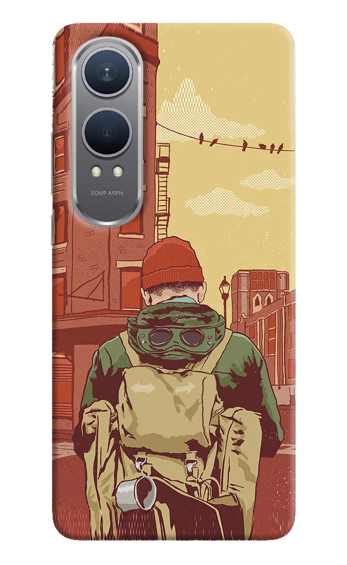 Adventurous OnePlus Nord CE4 Lite Hard Case Back Cover by Casekaro