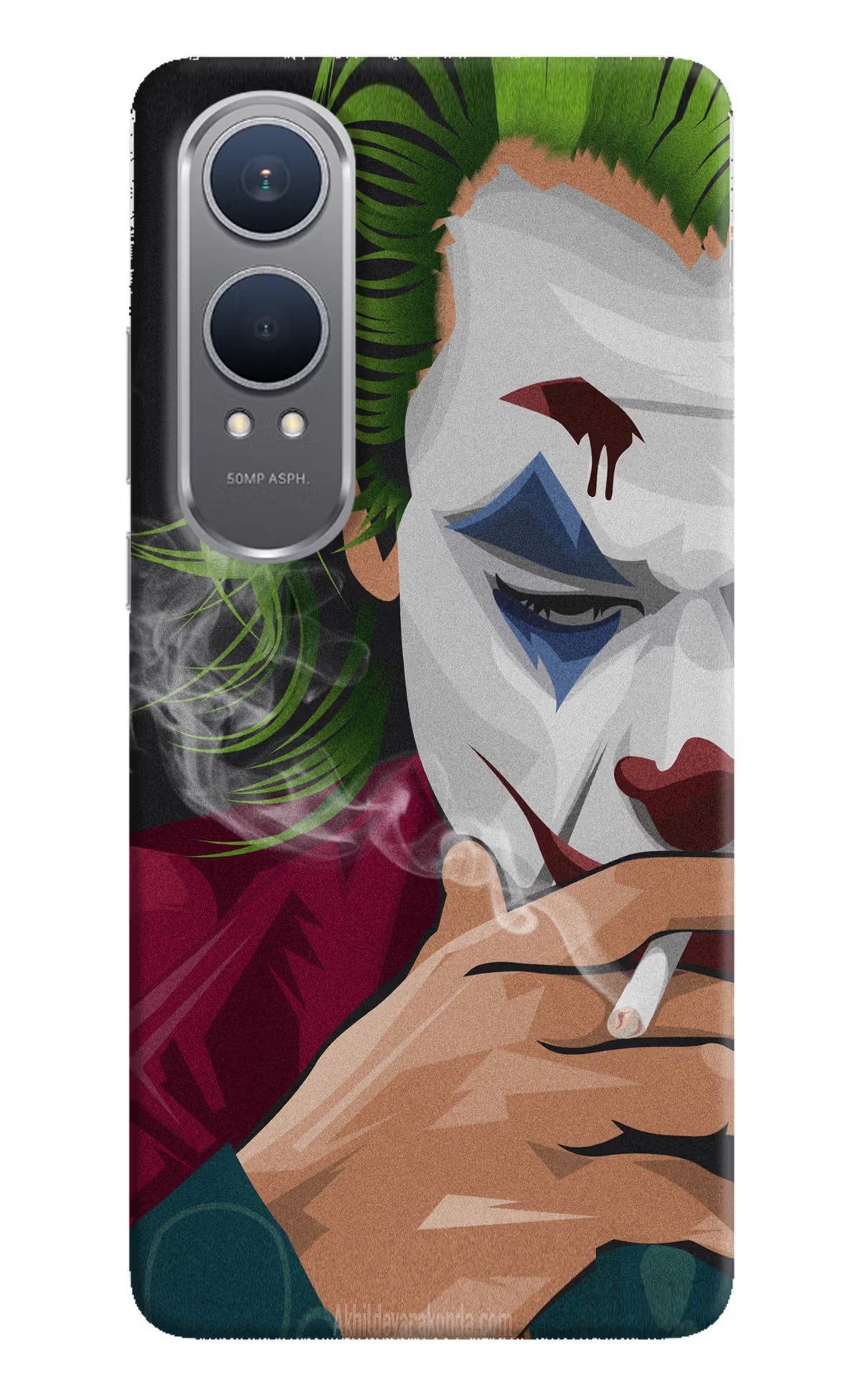 Joker Smoking OnePlus Nord CE4 Lite Hard Case Back Cover by Casekaro