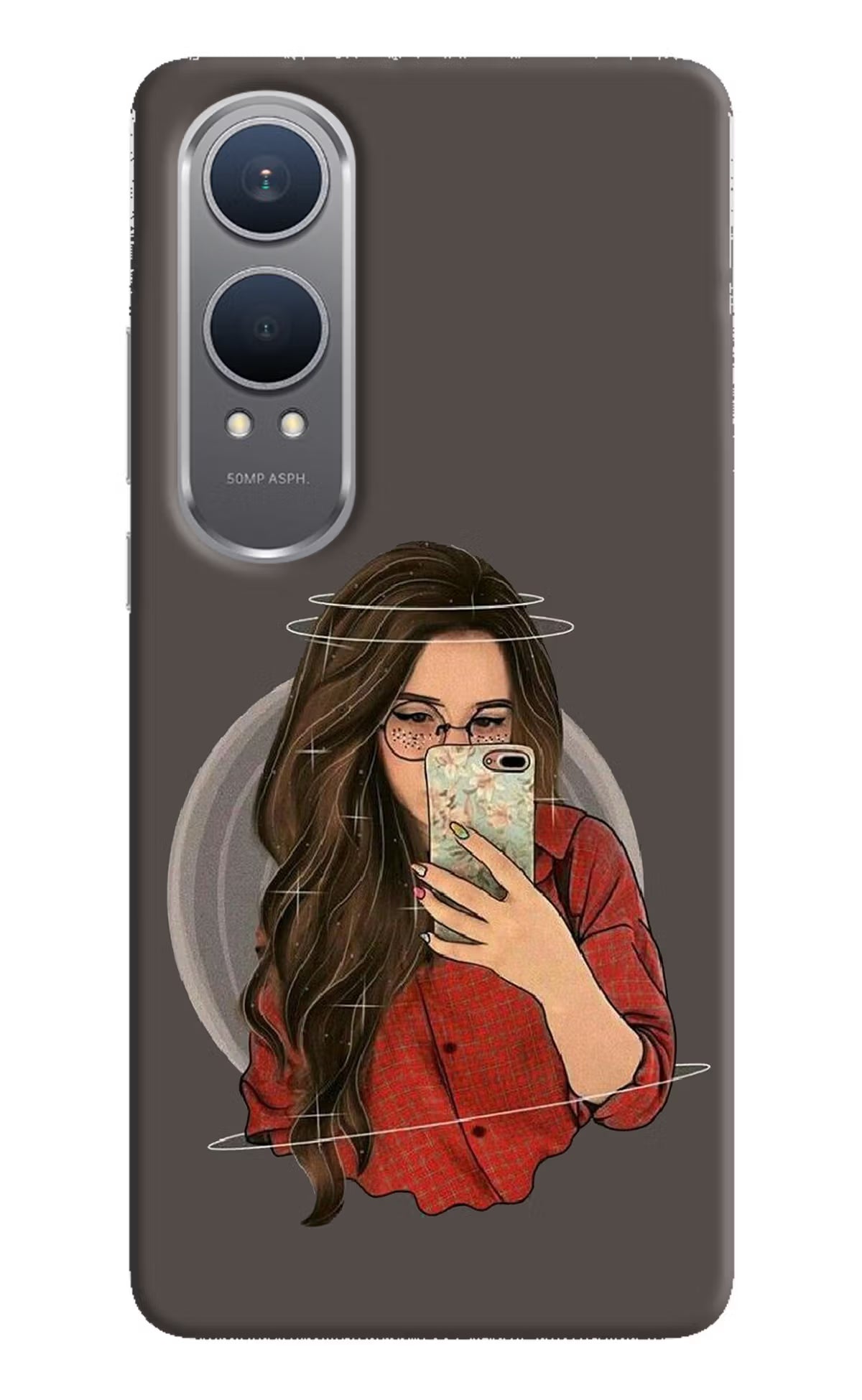 Selfie Queen OnePlus Nord CE4 Lite Hard Case Back Cover by Casekaro