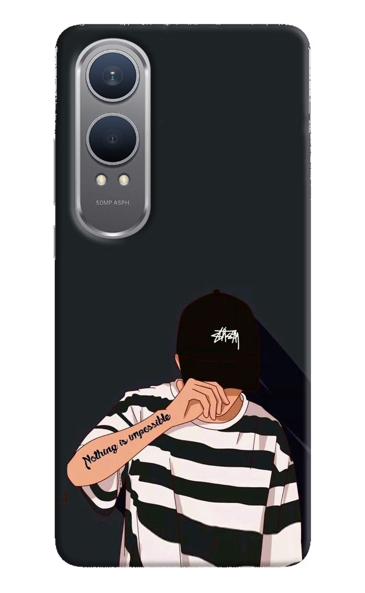 Aesthetic Boy OnePlus Nord CE4 Lite Hard Case Back Cover by Casekaro