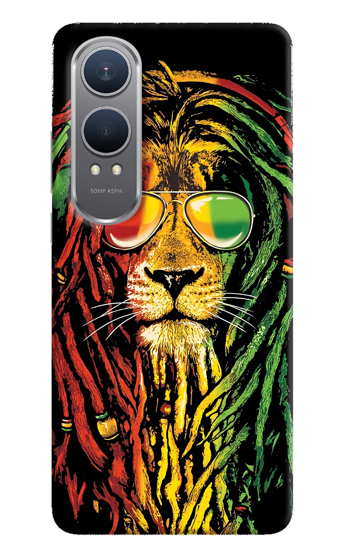 Rasta Lion OnePlus Nord CE4 Lite Back Cover