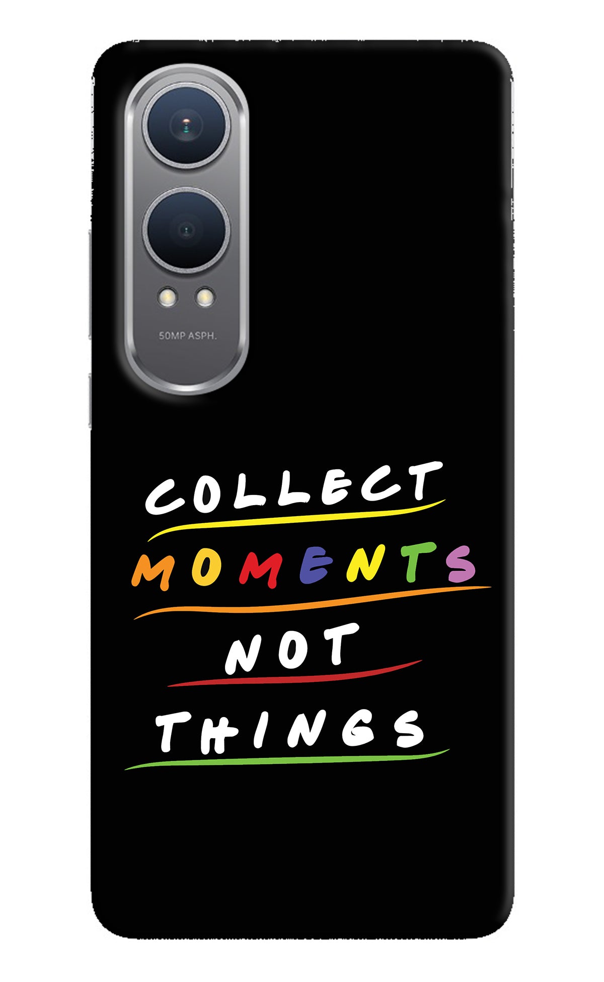 Collect Moments Not Things OnePlus Nord CE4 Lite Back Cover