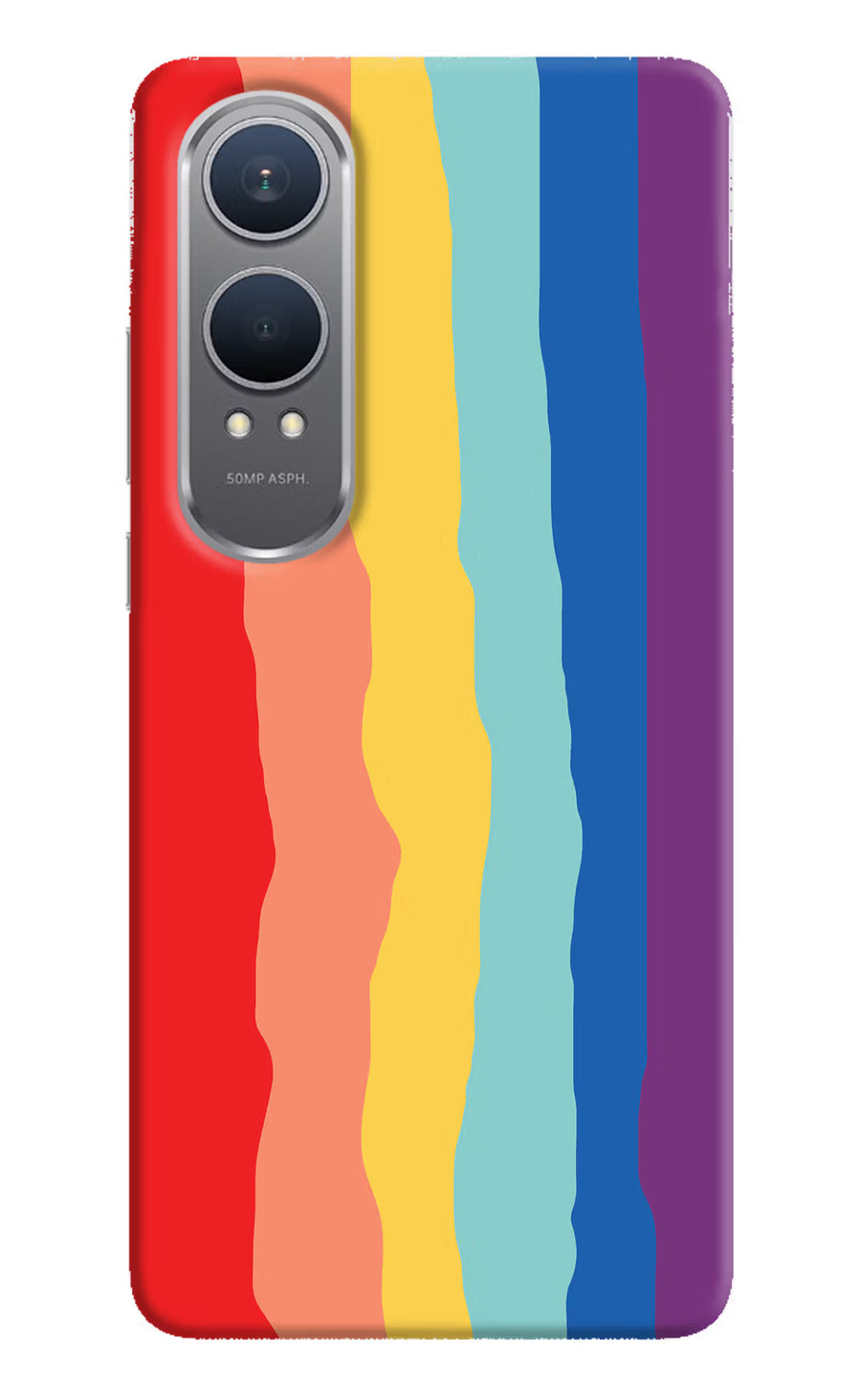 Rainbow OnePlus Nord CE4 Lite Back Cover, Hard case