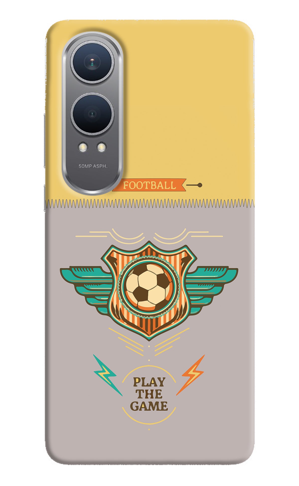 Football OnePlus Nord CE4 Lite Back Cover