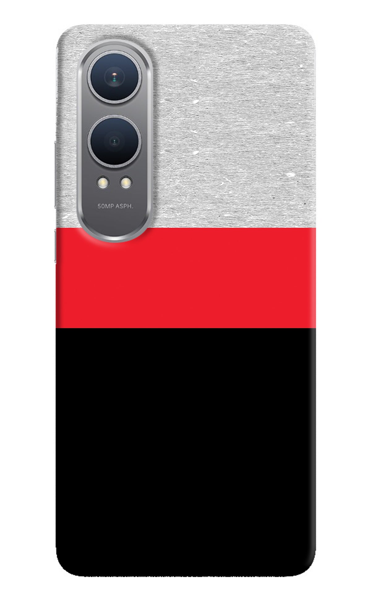 Tri Color Pattern OnePlus Nord CE4 Lite Back Cover