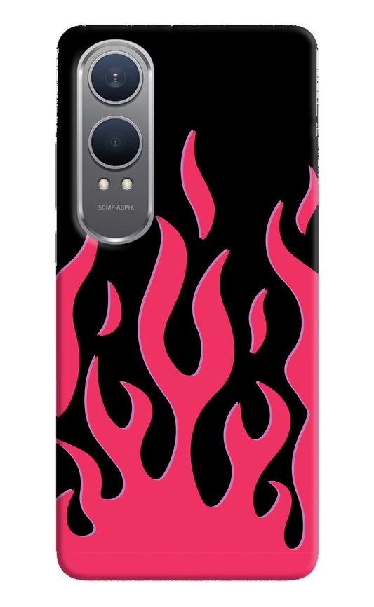 Fire Flames OnePlus Nord CE4 Lite Hard Case Back Cover by Casekaro