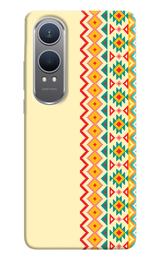 Ethnic Seamless OnePlus Nord CE4 Lite Hard Case Back Cover by Casekaro