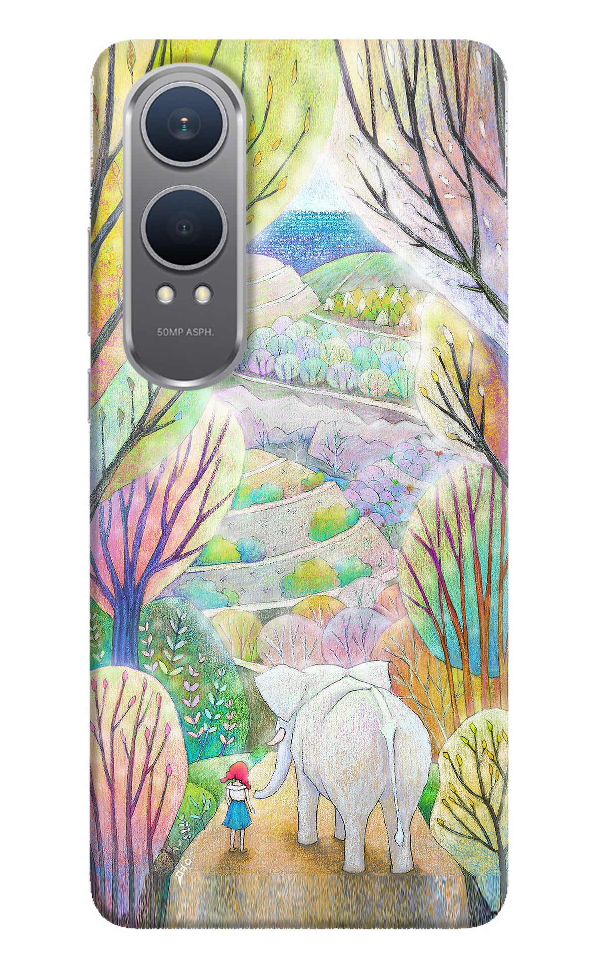 Nature Painting OnePlus Nord CE4 Lite Back Cover