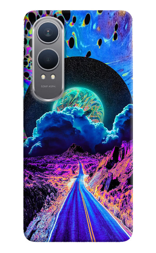 Psychedelic Painting OnePlus Nord CE4 Lite Hard Case Back Cover by Casekaro