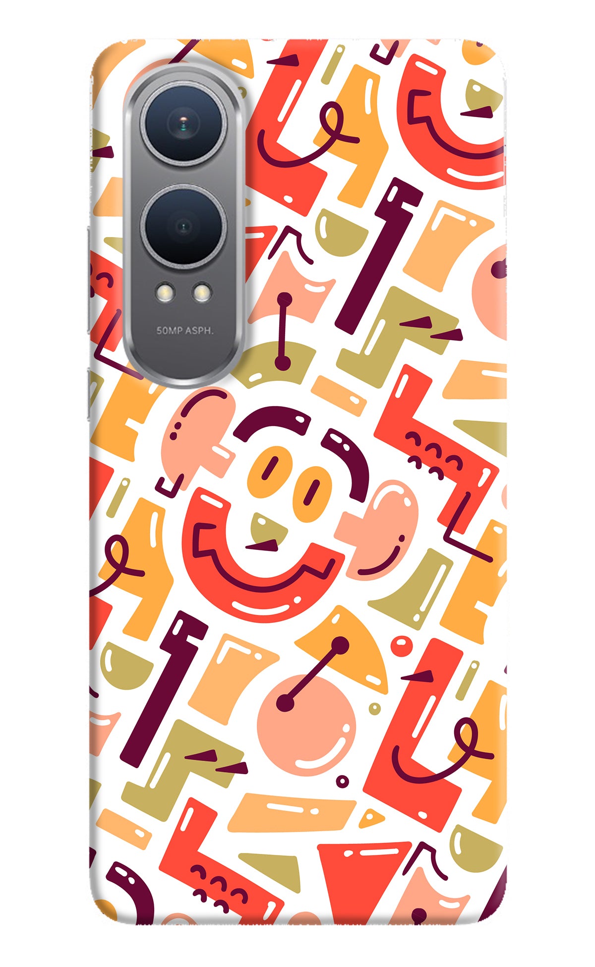 Doodle Pattern OnePlus Nord CE4 Lite Back Cover