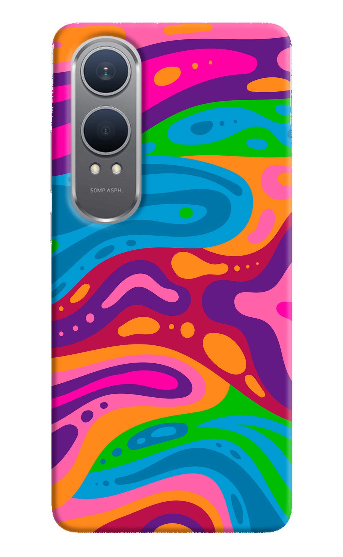 Trippy Pattern OnePlus Nord CE4 Lite Back Cover