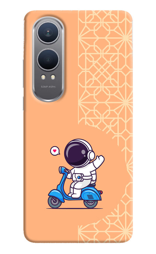 Cute Astronaut Riding OnePlus Nord CE4 Lite Hard Case Back Cover by Casekaro